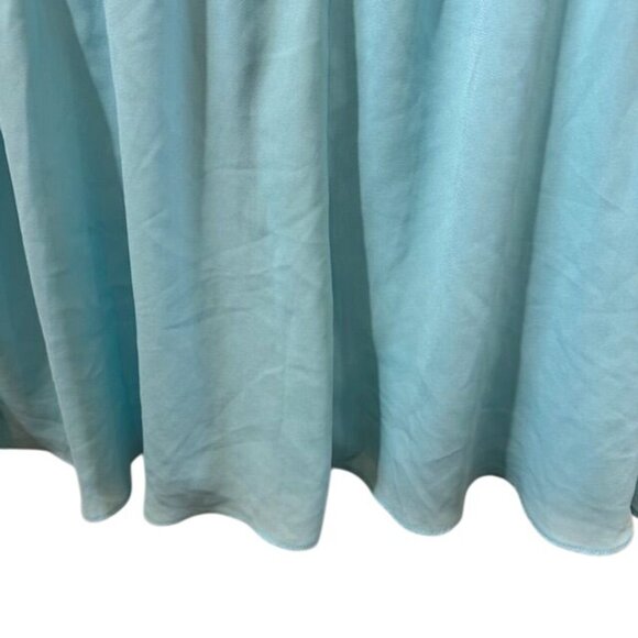 Torrid Womens Light Blue V-Neck Flutter Sleeve Tunic Top Size 3 Polyester Blend - Picture 9 of 12